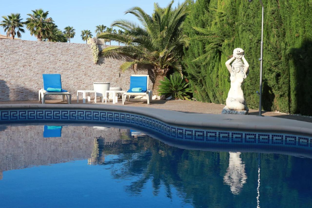 Villa Tres Palmeras En Alfaz Del Pi , Albir, Benidorm L'Alfas del Pi Luaran gambar