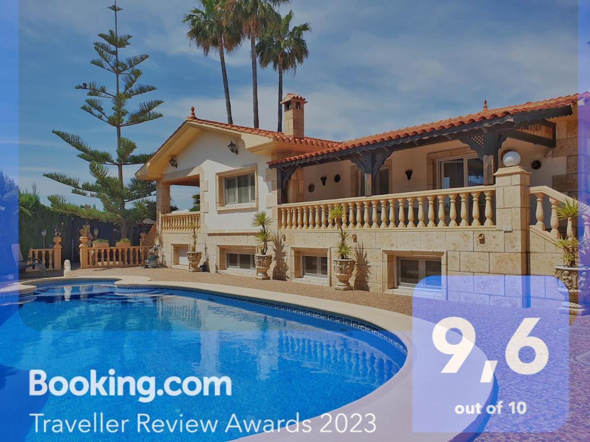 Villa Tres Palmeras En Alfaz Del Pi , Albir, Benidorm L'Alfas del Pi Luaran gambar